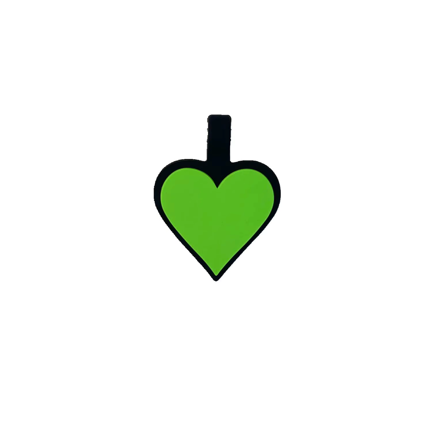 Plaquita de goma Corazón