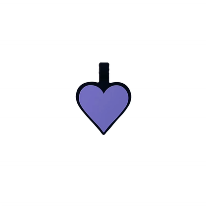 Plaquita de goma Corazón