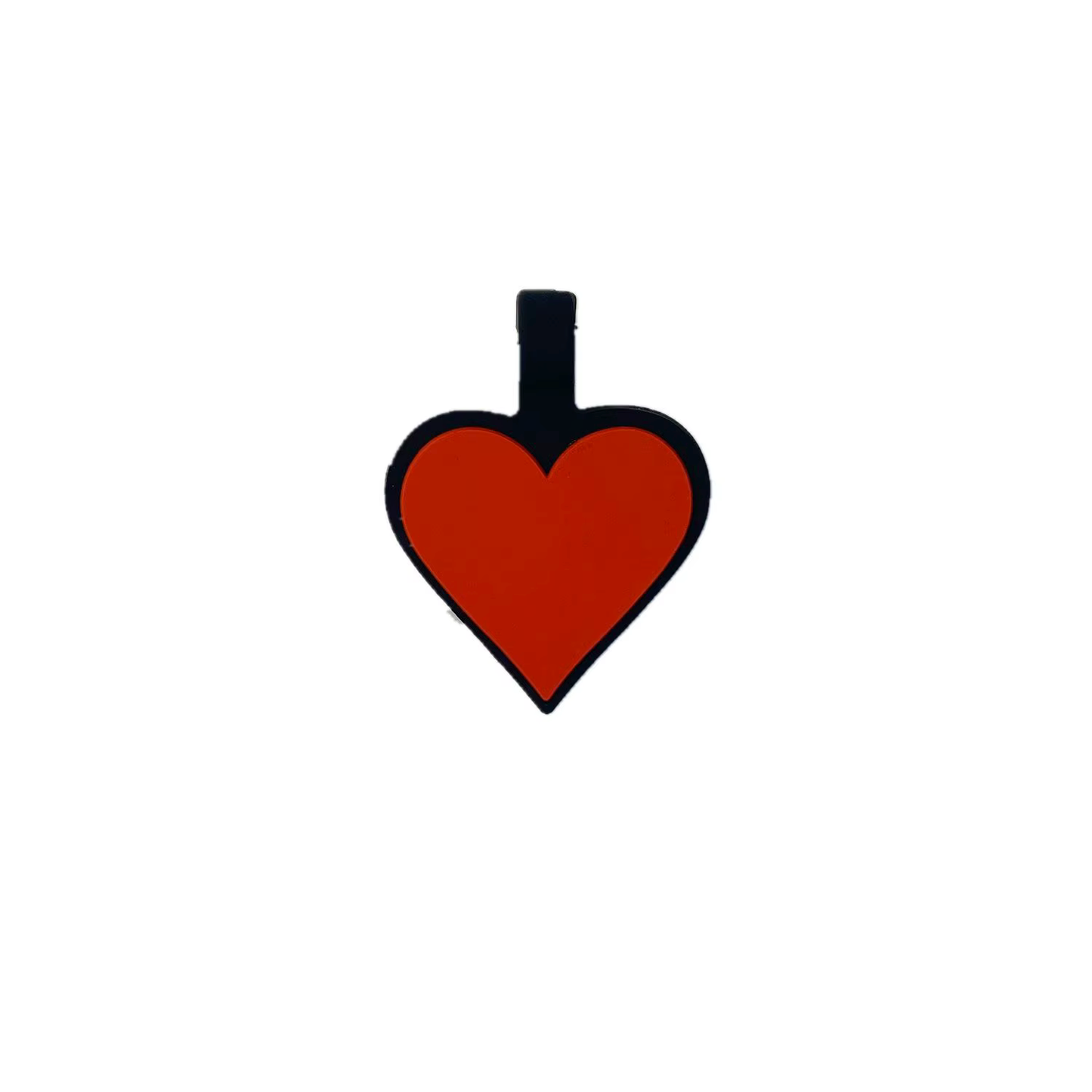 Plaquita de goma Corazón