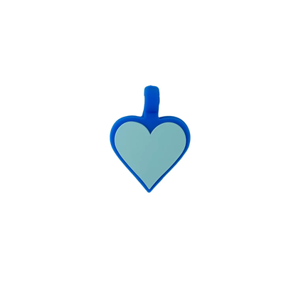 Plaquita de goma Corazón